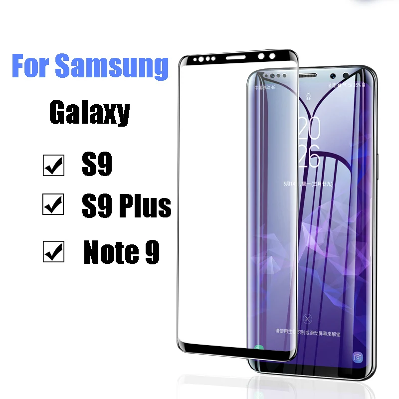 Защитное стекло для Samaung Galaxy S9 plus note 9 закаленное защитное s s9plus note9 не