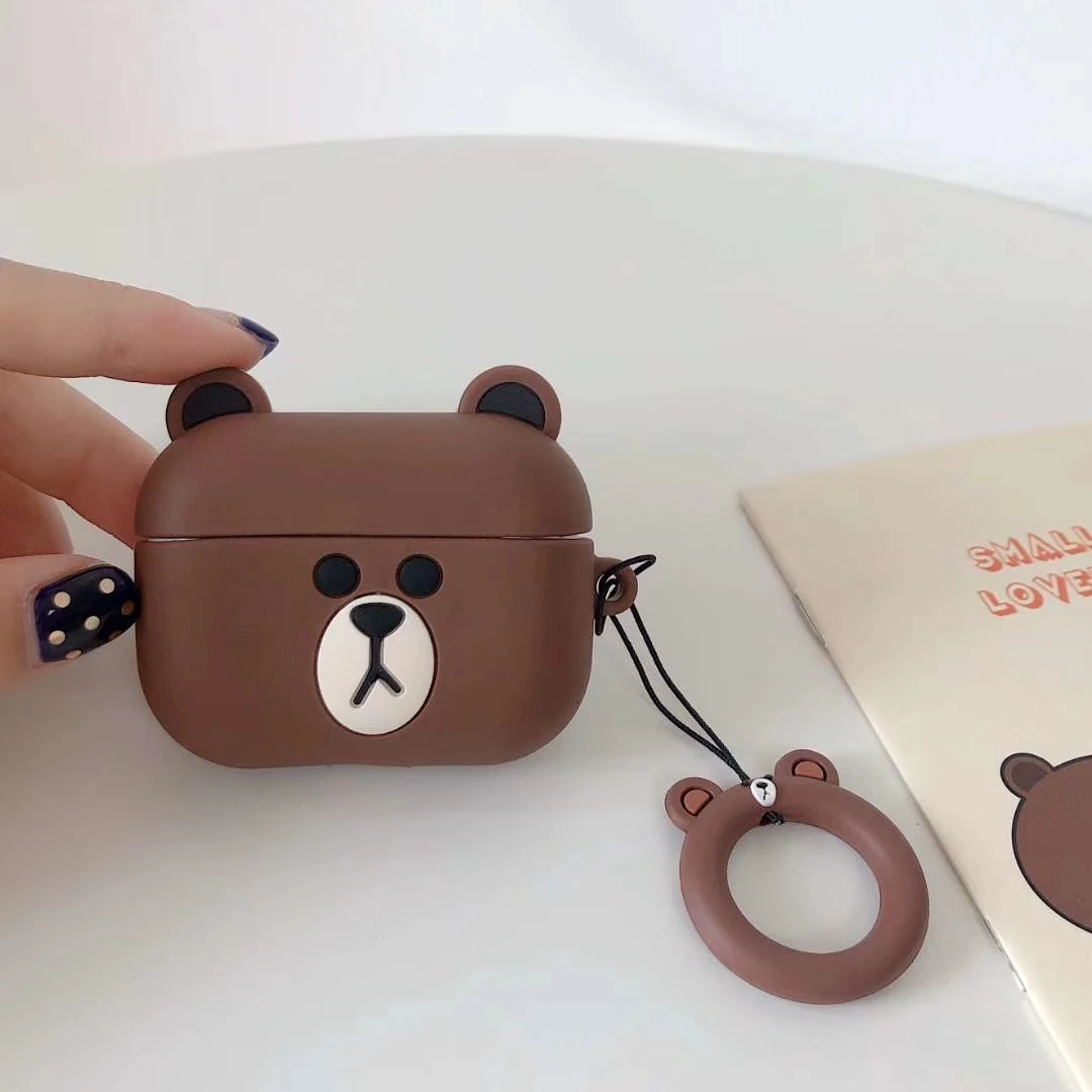 B1 Принципиально для Airpods Pro Чехол с милым рисунком кота кремния Защитный чехол coque для Apple Ipad Air накладки для Surface pro 3 наушники-вкладыши tws Bluetooth наушники чехол - Цвет: B1