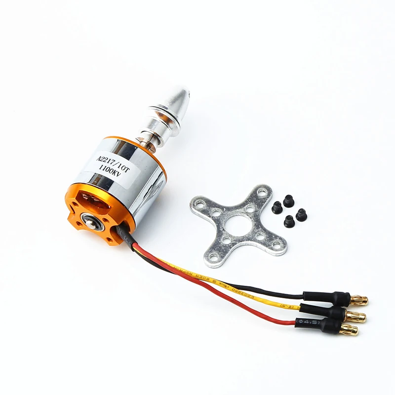 Новый A2217 2217 1100KV мотор крепление Outrunner бесщеточный для RC самолет с неподвижным