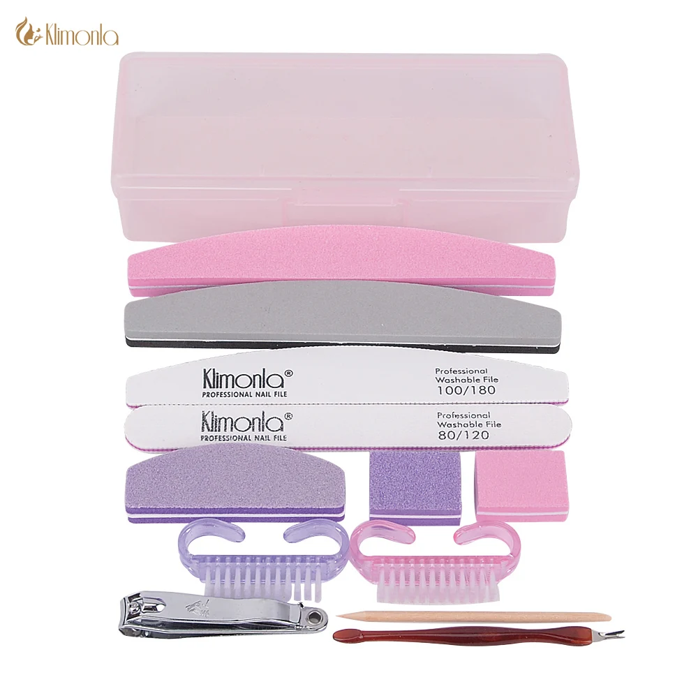 

12 шт./компл. новый набор пилок для ногтей Акриловые губчатые буферные блоки кисти для удаления омертвевшей кожи вилки для ногтей Шлифовальн...