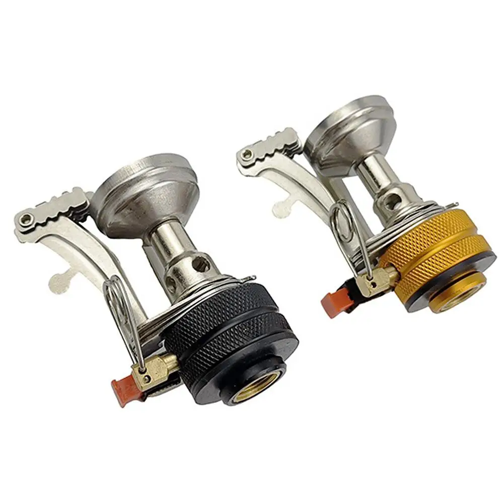 Туристическая газовая горелка из нержавеющей стали