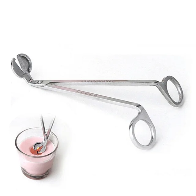 

Stainless Wick Snuffer tijera Tool Hook Clipper Steel Candle tesoura Cutter Trimmer Oil Lamp Trim scissor Dipper