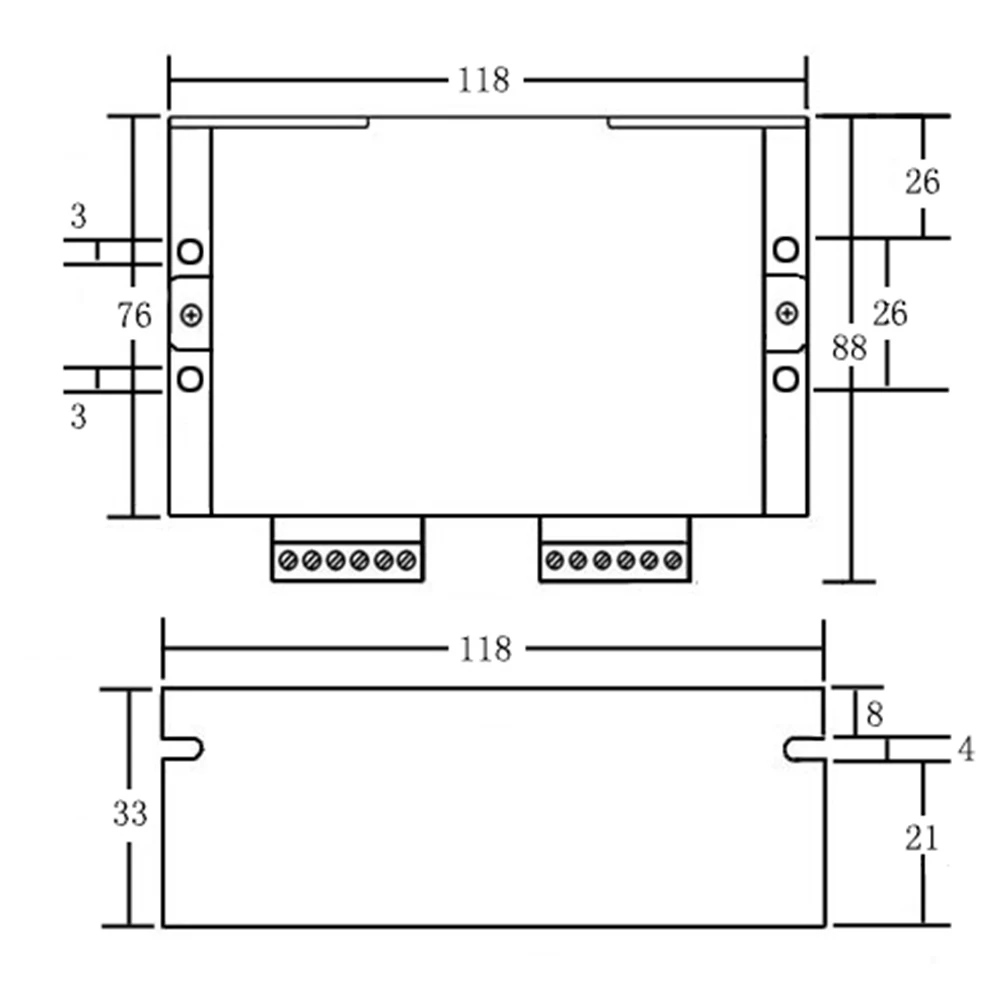 

DM556 Digital Stepper motor driver 2 phase 5.6A for 57 86 stepper motor NEMA23 NEMA34 Stepper Motor Controller