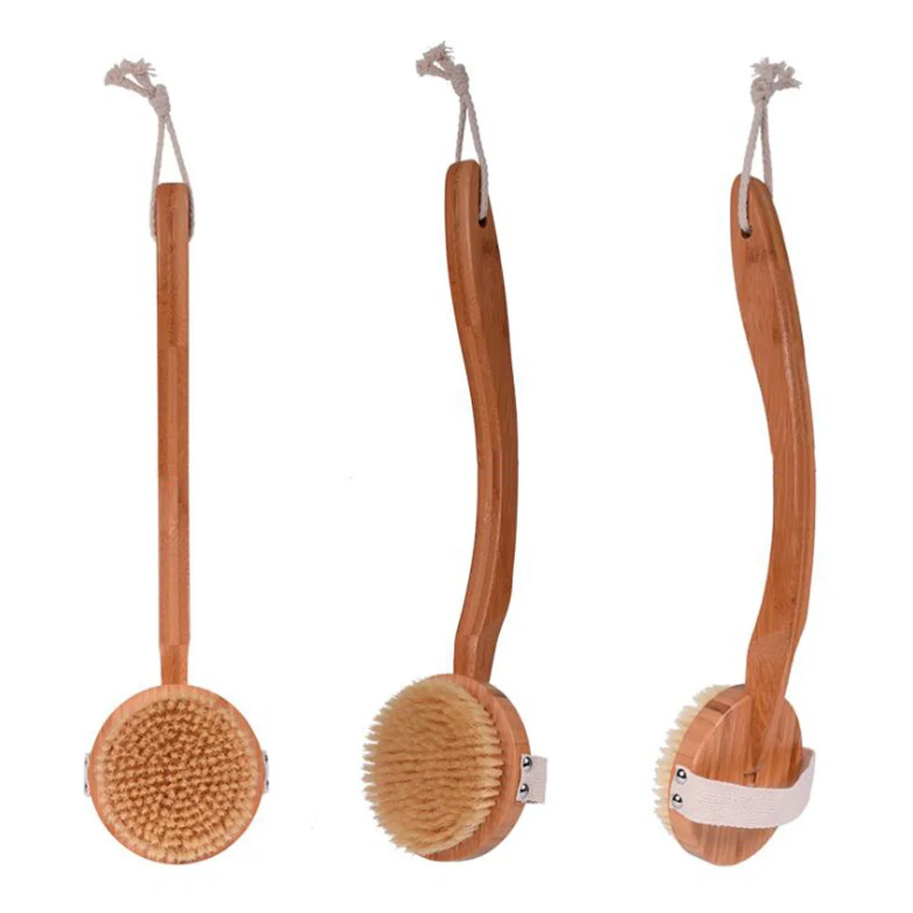 

42x10.5x3.7cm Bath Brush Long Handle Bath Brush Bath Cleaner for Home Bathroom