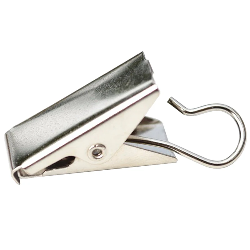 

10Pcs Curtain Clip Hook Iron Curtain Clip Vintage Curtain Accessories Clip Fashion Sliver Hook F2M0