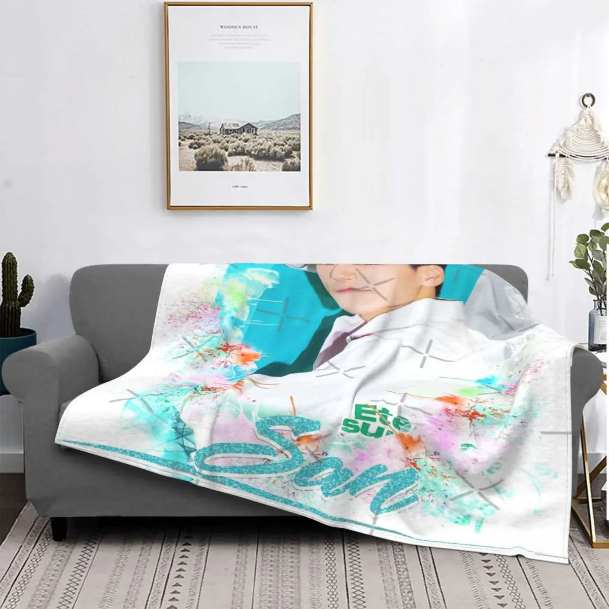 

Ateez-san-Manta a cuadros para cama, colcha с капучинатором 90 см, a cuadros