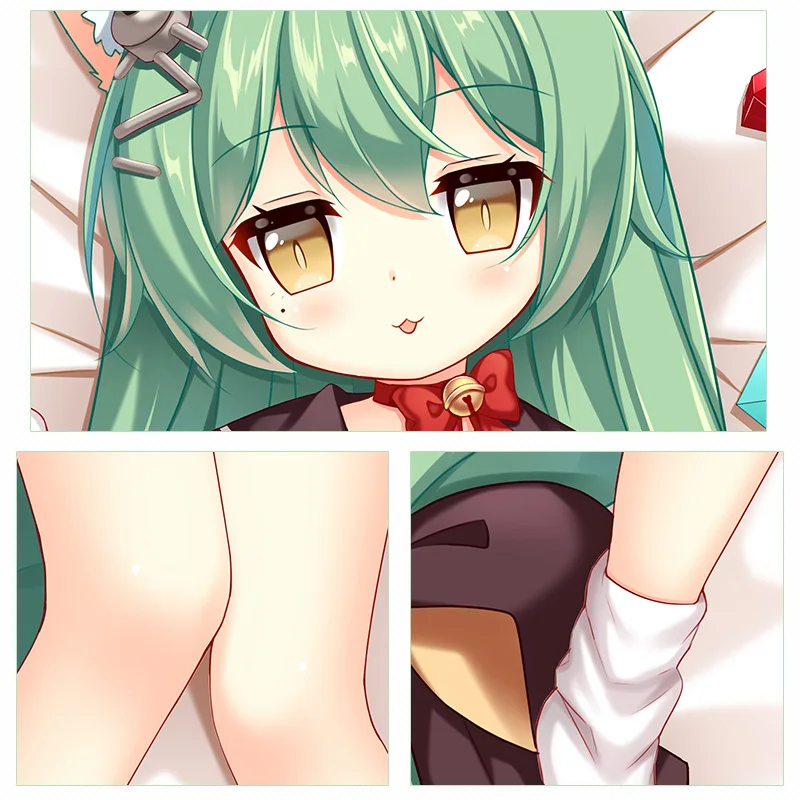 Аниме игра Азур Лейн эдн Акаси дакимакура обнимающая подушка для тела чехол