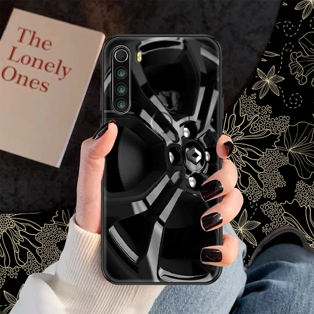 

Renault RS car Phone case For Xiaomi Redmi Note 7 7A 8 8T 9 9A 9S 10 K30 Pro Ultra black silicone hoesjes art cover fashion
