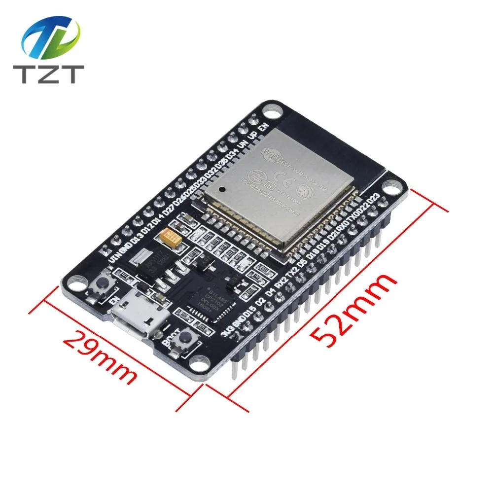 ESP-32S ESP-WROOM-32 ESP32 ESP-32 Bluetooth и wifi двухъядерный процессор с низким энергопотреблением MCU ESP-32