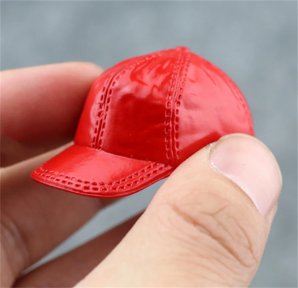 

Hot Sales 1/6th Fashion Red Peaked Cap Kumik Female Hat Model For Mostly 12inch Women Doll Action Accessories