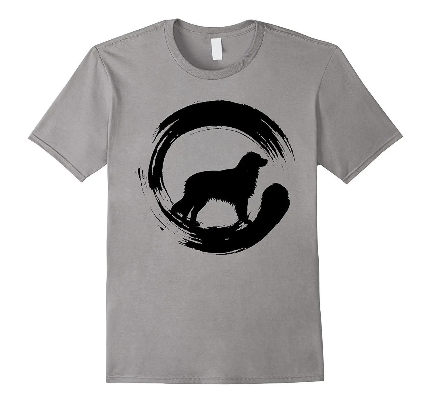 2020 Новая Модная хлопковая футболка Enso Circle Aussie Zen Dog Lover рубашка Повседневная
