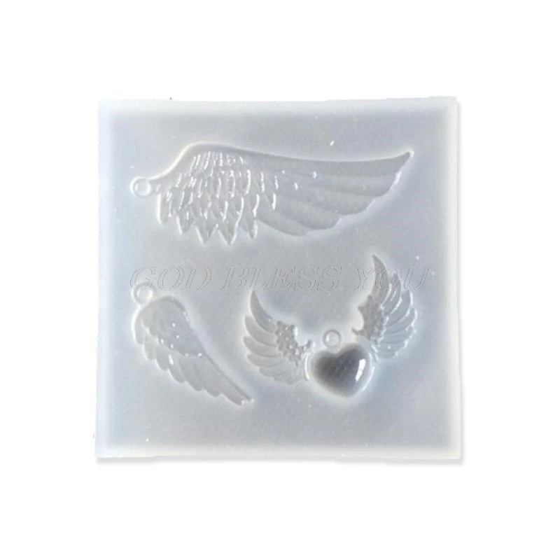 Кристальная эпоксидная смола форма Крыло ангела литье Силиконовые формы ручной