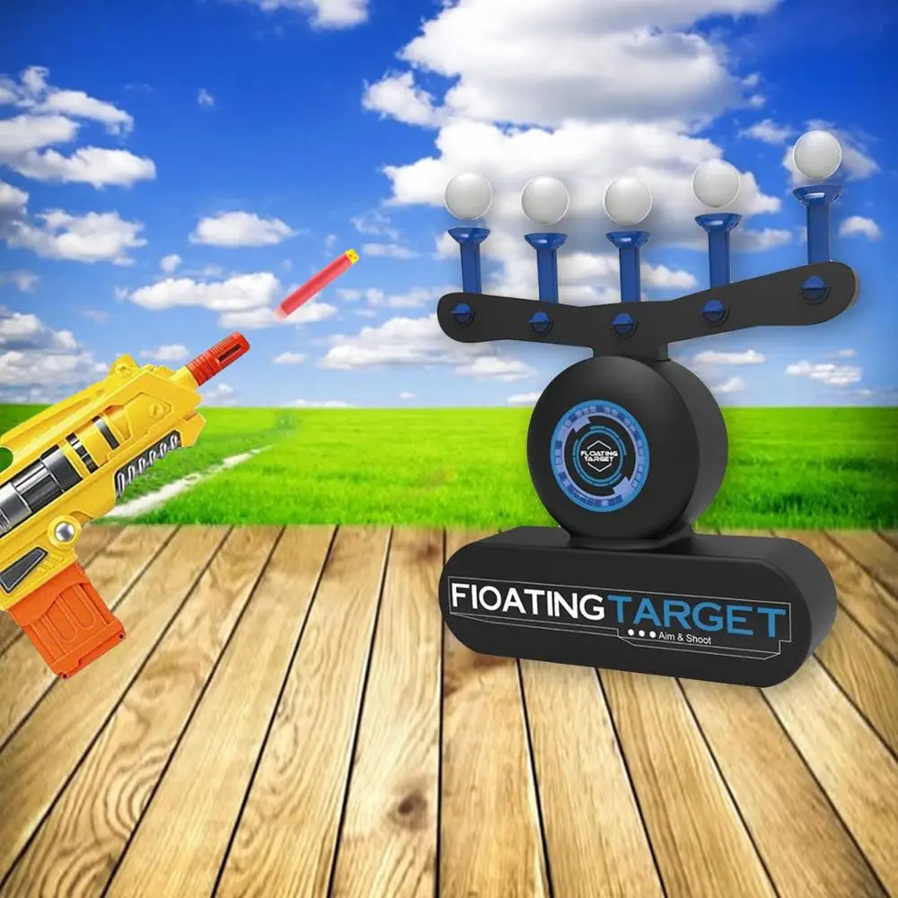 Плавающий шар электрический мишень Стрелялки съемка воздуха игрушка с 10 шт. мяч