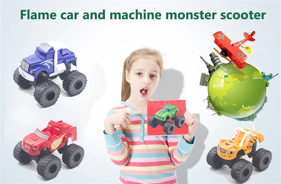 Новые Blaze and The machine storm machinery Miracle экшн Фигурки игрушки для детей подарок скутер