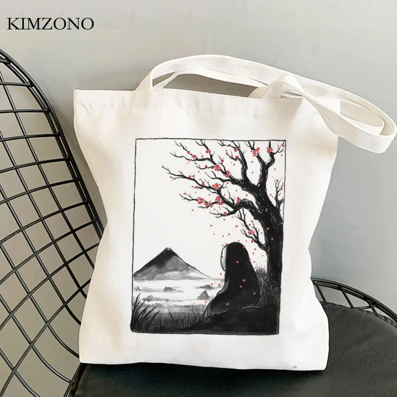 

Spirited Away shopping bag reusable shopper grocery shopping bolsa bag net bolsas reutilizables bolsas ecologicas sacolas