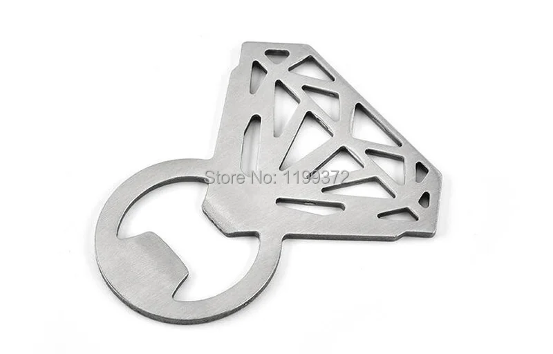 100 шт Алмазная кольцевая открывалка для пива из нержавеющей стали содовая вино