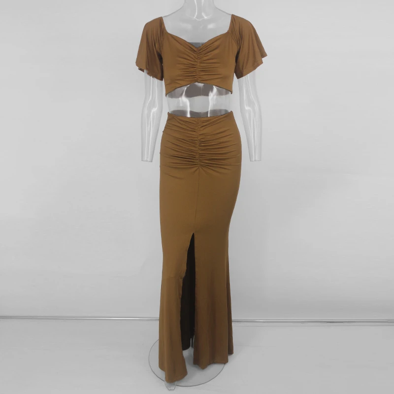 Fuedage/осеннее сексуальное длинное вечернее платье элегантное облегающее