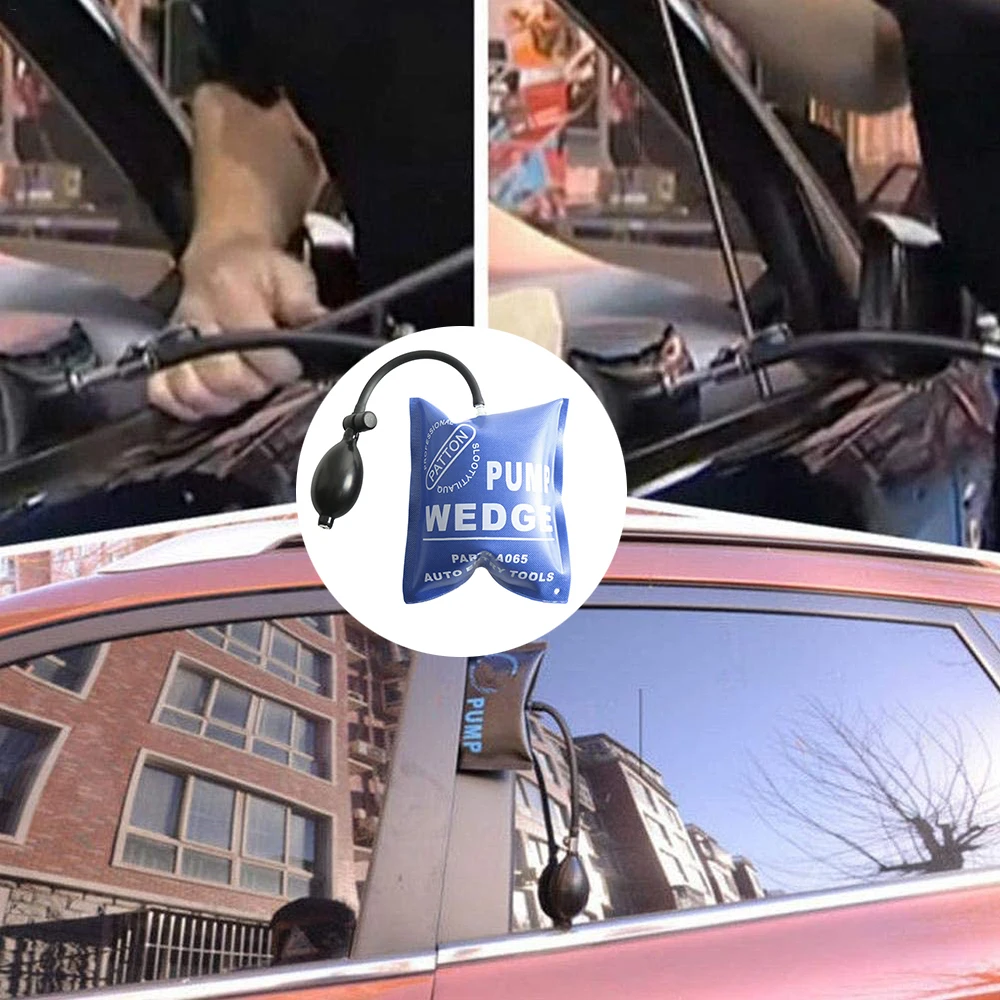 Автомобильный воздушный насос Надувные клин сумка ШИМ замок на окно дверь