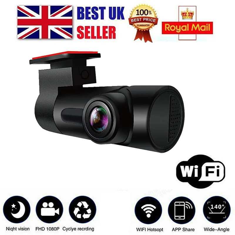 

Full HD 1080p Vehicle DVR Mini WiFi Hidden Car Dash Cam 170° Wide Angle Car Dashcam G-Sensor Driving Recorder Video recorder