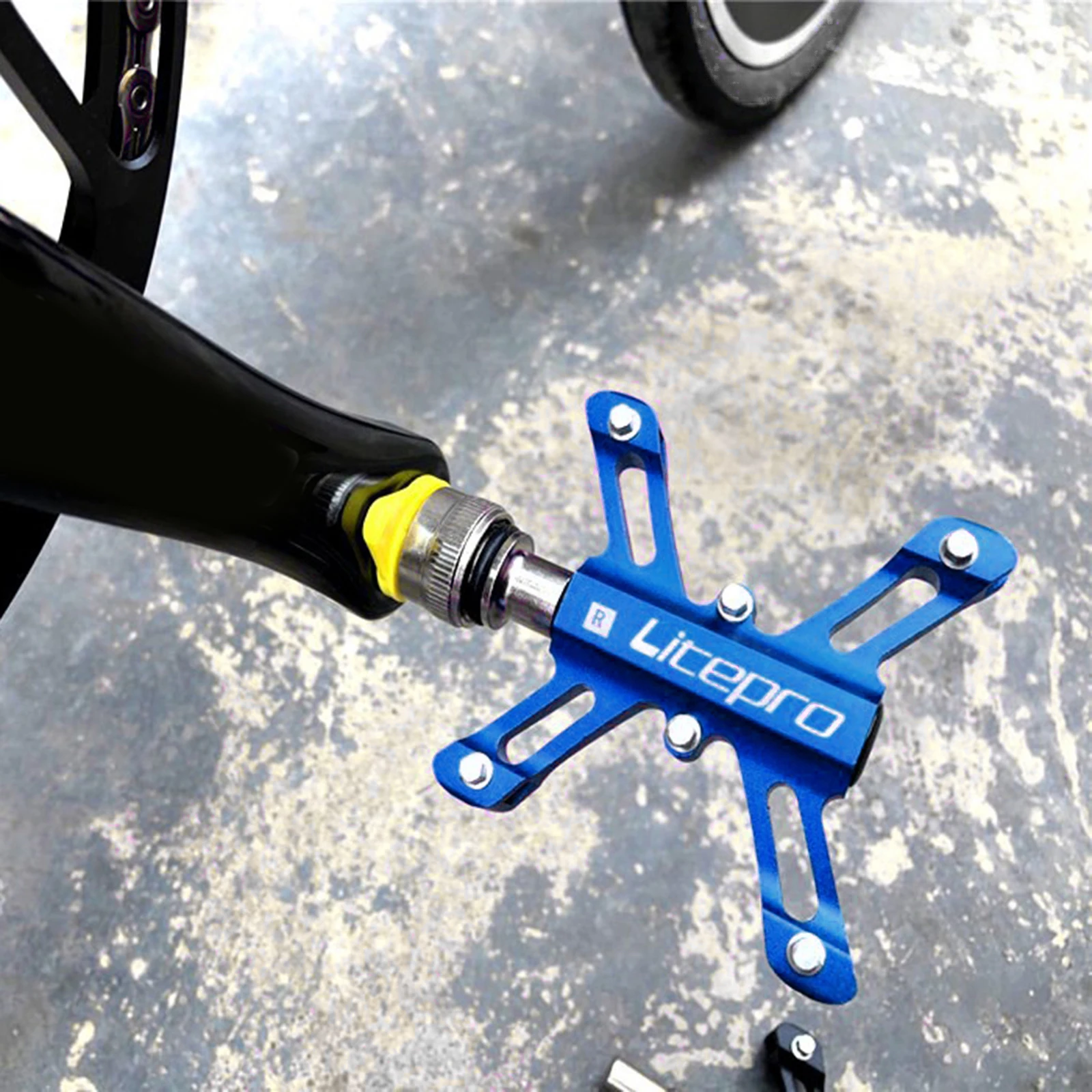 

Lightweight Bike Flat Pedals Road Bicycle BMX For Folding Cycling