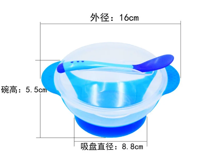 Набор детских чашек тренировочная чаша ложка столовая посуда присоска для
