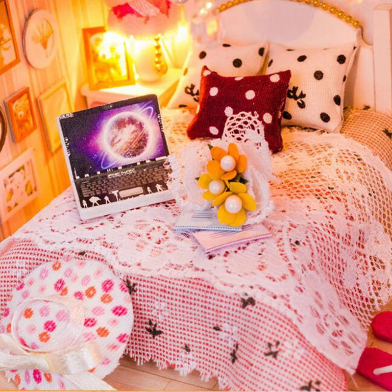 Новое поступление мебель DIY кукольный домик деревянные миниатюрные кукольные