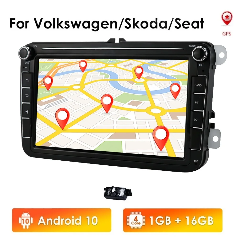 

Автомобильный мультимедийный плеер 2 Din, автомобильная навигация для VW/Volkswagen/Golf/Polo/Tiguan/Passat/b7/b6/SEAT/leon/Skoda/Octavia, радио GPS DAB