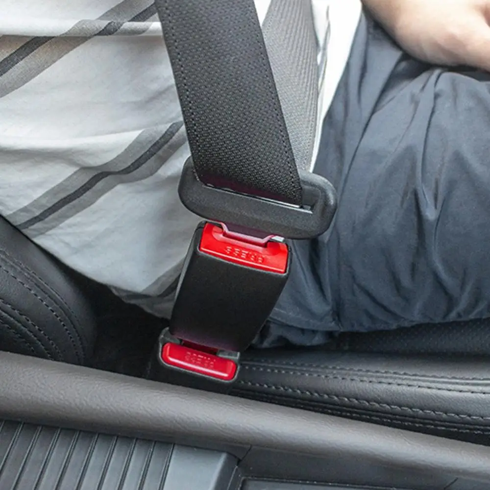 

Car Safety Belt Extender Seat Belt Cover Seat Belt Padding Extension Buckle Plug Buckle Seatbelt Clip For Pregnant