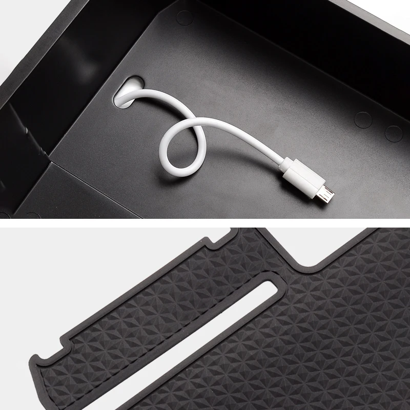 Car Armrest Box Central Storage Tray Container Box Holder Cover For Mitsubishi Eclipse Cross Automatic Transmission