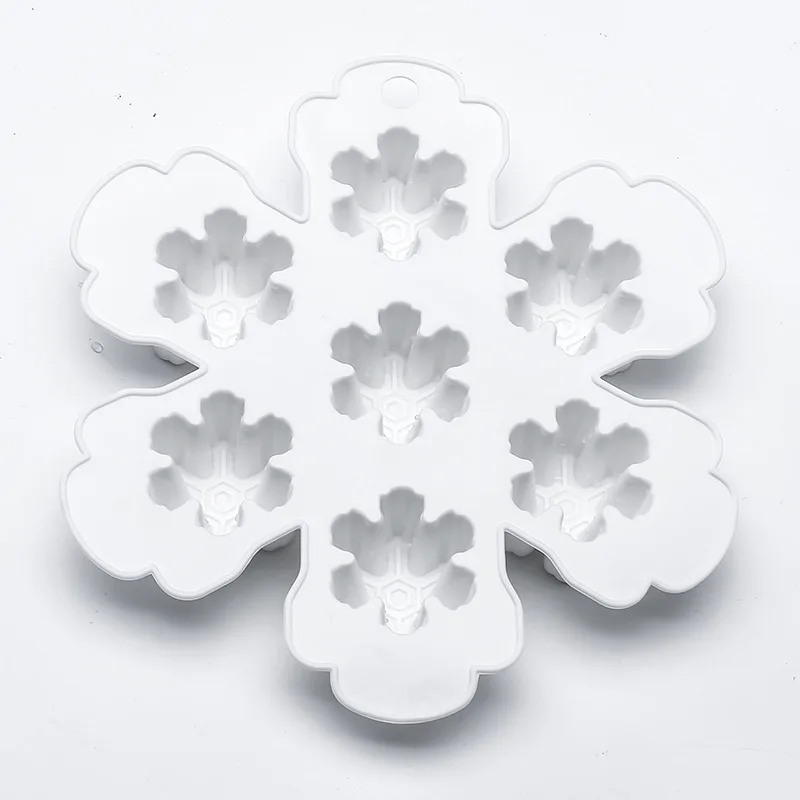 

Home snowflake ice personality creative ice mold large ice mold snowflake silicone ice box