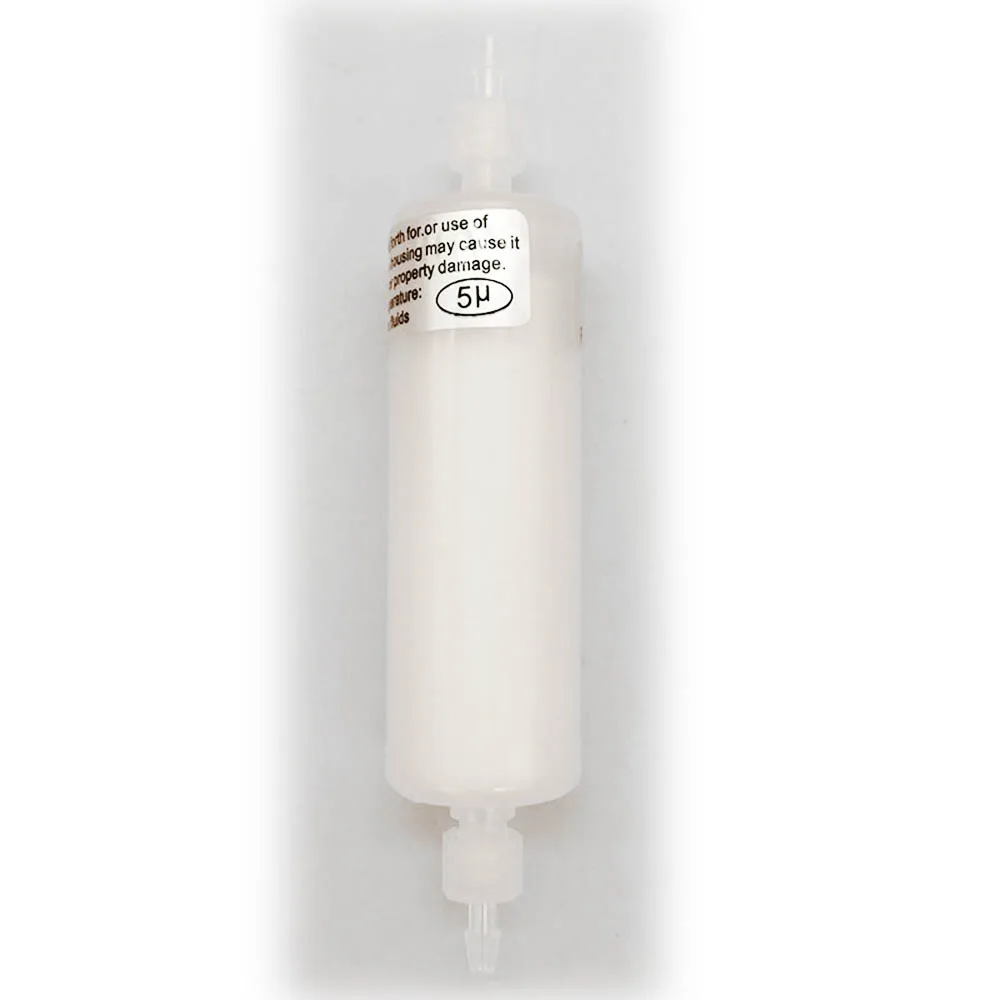 Капсульный чернильный фильтр 60/80 мм длиной для растворителя принтера myjet allwin