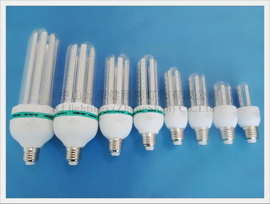 Алюминиевая + стеклянная SMD 2835 светодиодсветодиодный светильник Па кукуруза 3 Вт 5