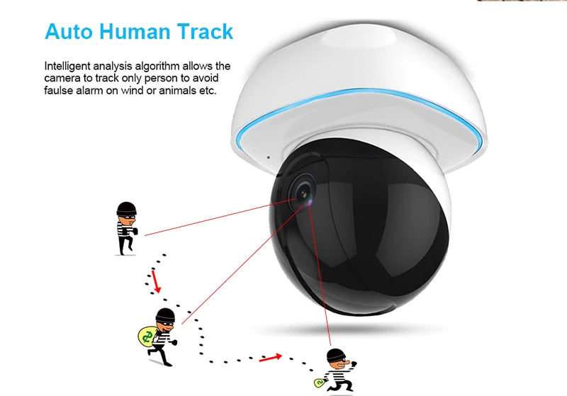 WOFEA 1080 P/4MP wifi IP камера, беспроводная камера видеонаблюдения HD AI CCTV камера с автоматическим отслеживанием сигнала Aare/cordon P2P ночного видения iCSee