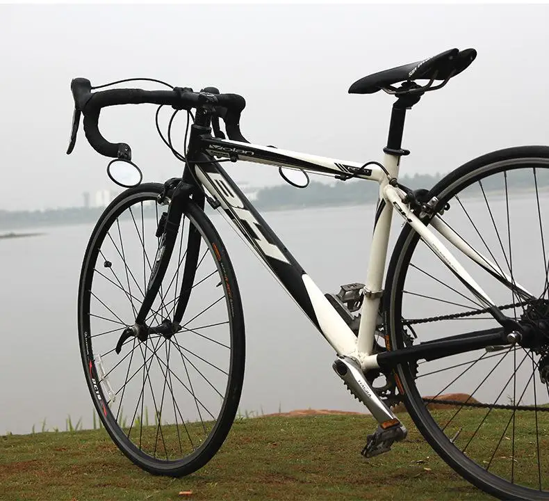 1 шт., регулируемое складное зеркало заднего вида для велосипеда, горного велосипеда, велосипеда, регулируемое прозрачное зеркало заднего вида, Аксессуары для велосипеда