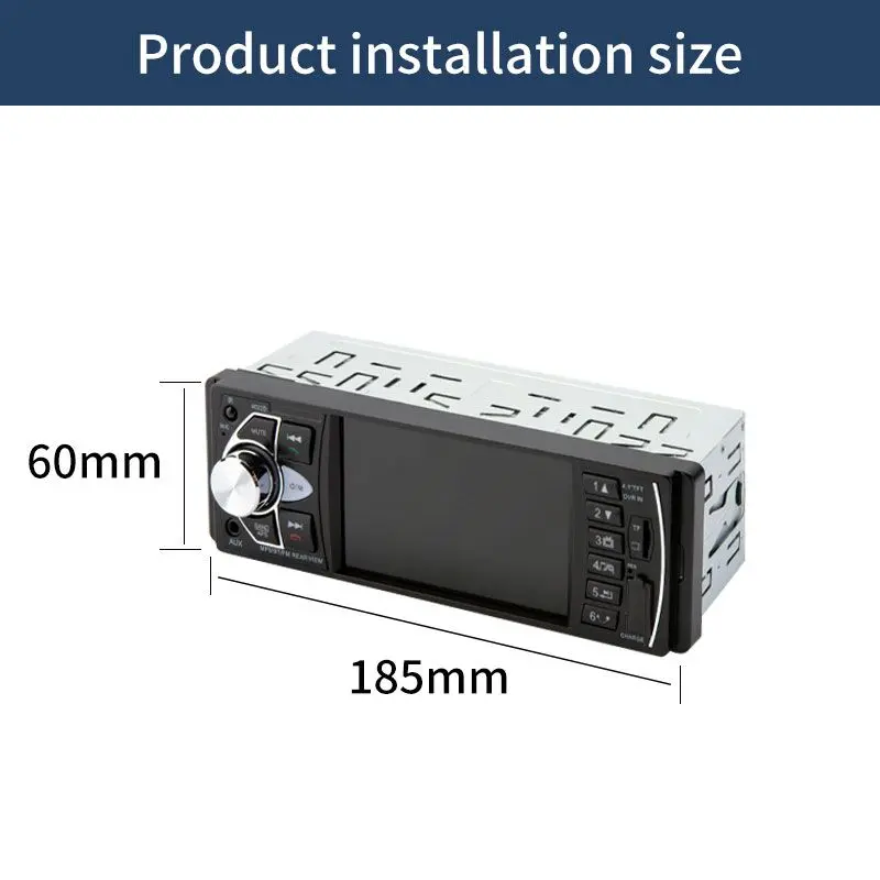 Автомагнитола 1din стерео mp5 mp3 bluetooth радио fm usb Авторадио 4 1 дюймов Поддержка