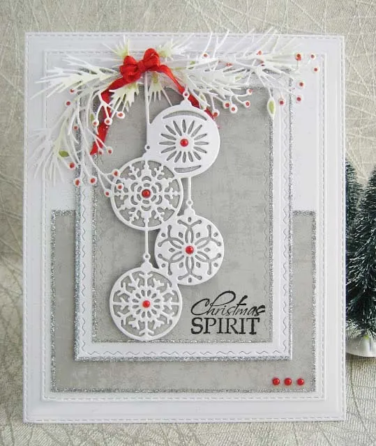 Рождественский венок Снежинка металлический Трафаретный вырубной штамп для