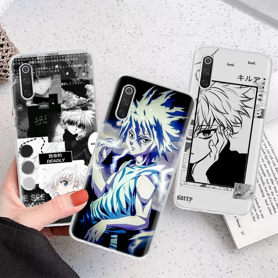 Чехол для телефона Hunter X Killua силиконовый чехол Xiaomi Redmi Note 10 9 8 9S 8T 7 6 5 6A 7A 8A 9A 9C Pro - Фото №1