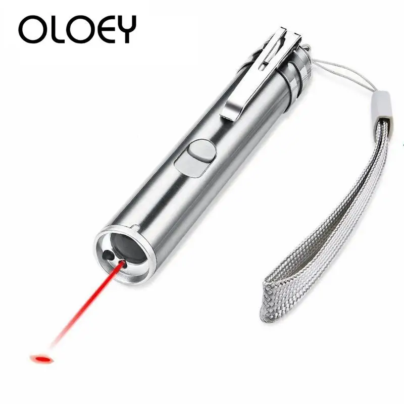 Светодиодная лазерная светодиодный шка для домашних животных кошек красная