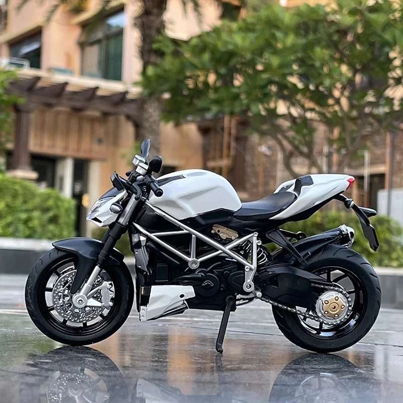 Литые гоночные мини-модели из сплава Ducati-Streetfighter 1:12 коллекционные подарки