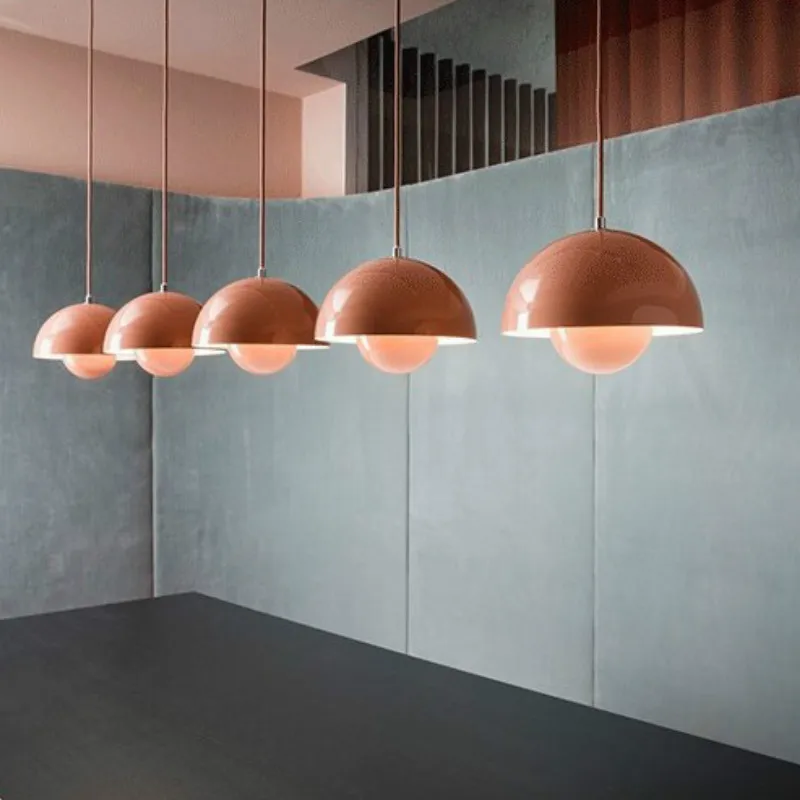 

Дания, цветной подвесной светильник в виде бутона для раковины, гостиной, библиотеки, ресторана, барной стойки, спальни, прикроватная полукр...