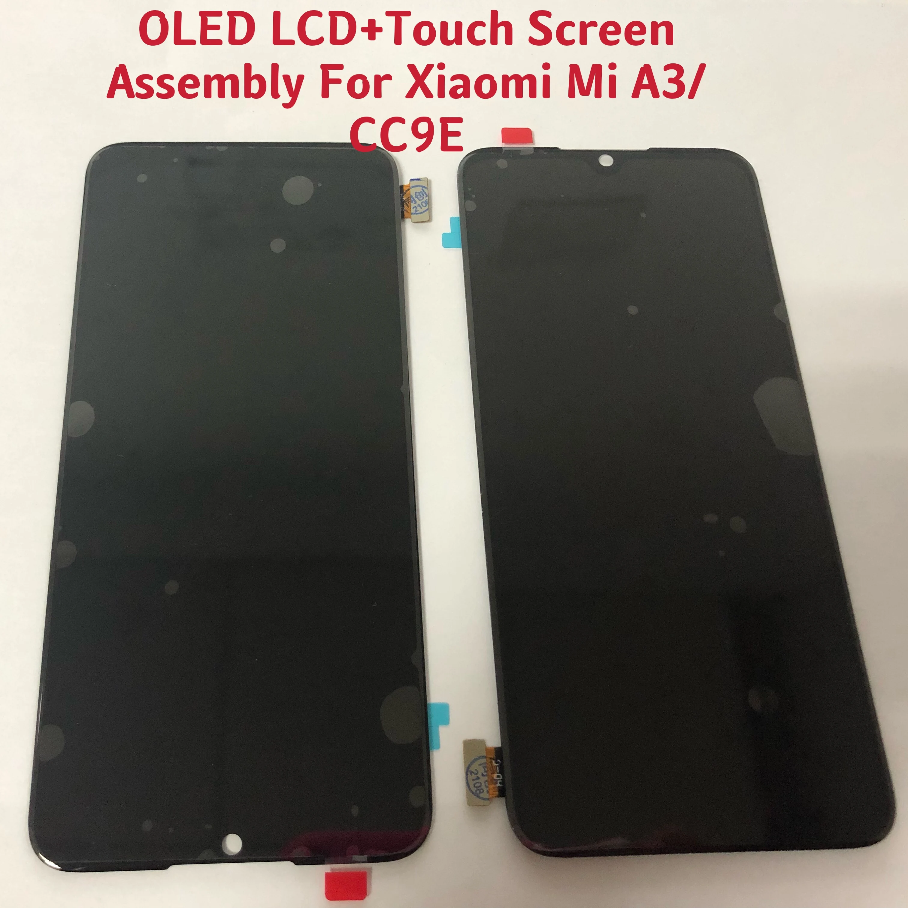 5 шт./лот оптовая цена OLED протестированный ЖК-дисплей для Xiaomi Mi A3 MI CC9E с сенсорным