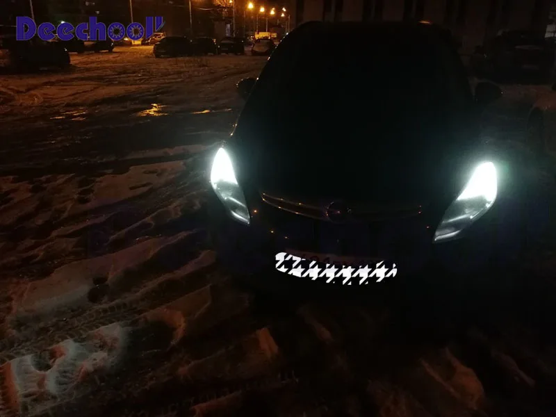 2 шт. ошибок T20 автомобиля 7440 7443 Светодиодный лампочки Canbus T15 W16W светодиодный 1156 1157 светодиодный для тормозной системы обратного светильник Габаритные огни 12В