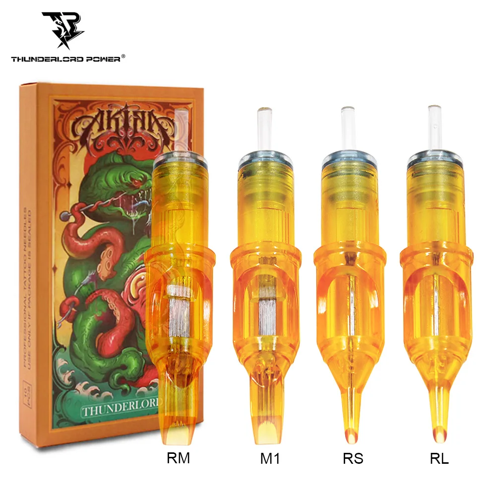 Картриджи для тату иглы RL RS M1 RM татуажные Иглы татуировки вкладышей и шейдеров