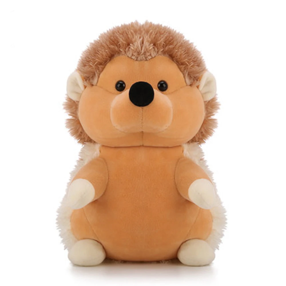 

Cute oversized hedgehog plush toy doll holds pillow doll in sleeping doll bed