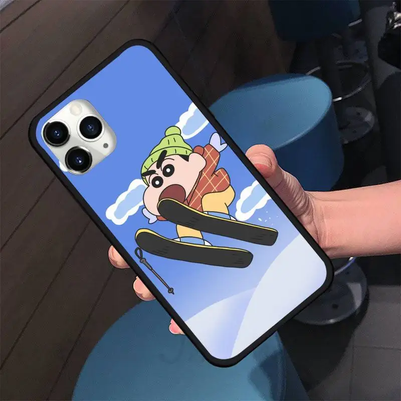 

Cute Crayon Phone Case For iphone 5S 6S 7 8 11 12 XR XS SE Plus Pro ProMax Cover Fundas Coque