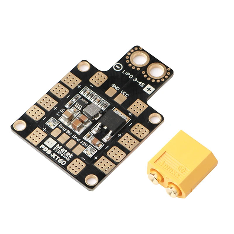 PDB XT60 Мощность распределительная плата BEC 5В 2A 12V 0.5A с штекер набор сделай сам для