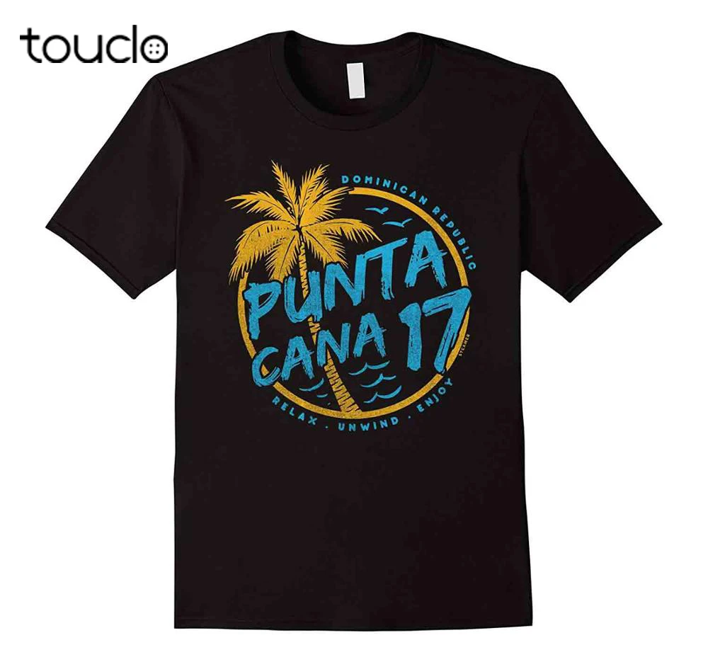 

Новая летняя мужская футболка с коротким рукавом Punta Cana 2017