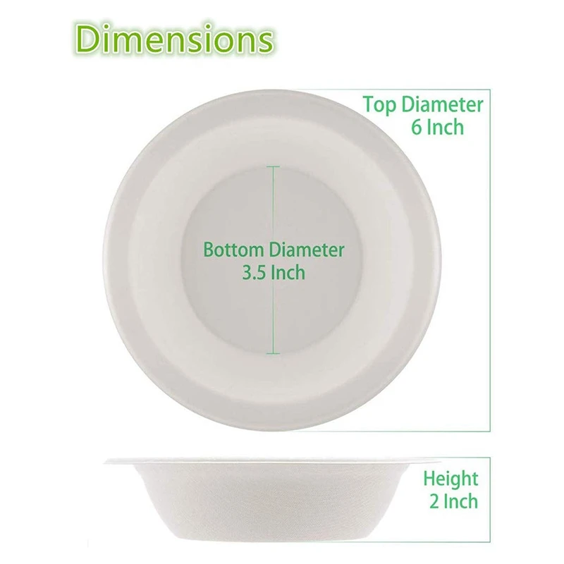 Compostable чаша натуральная одноразовая бумажная Экологически чистая