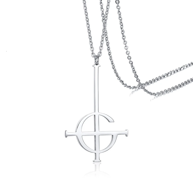 Женский Крест призрак амулет безименный гулс подвеска ожерелье рок группа