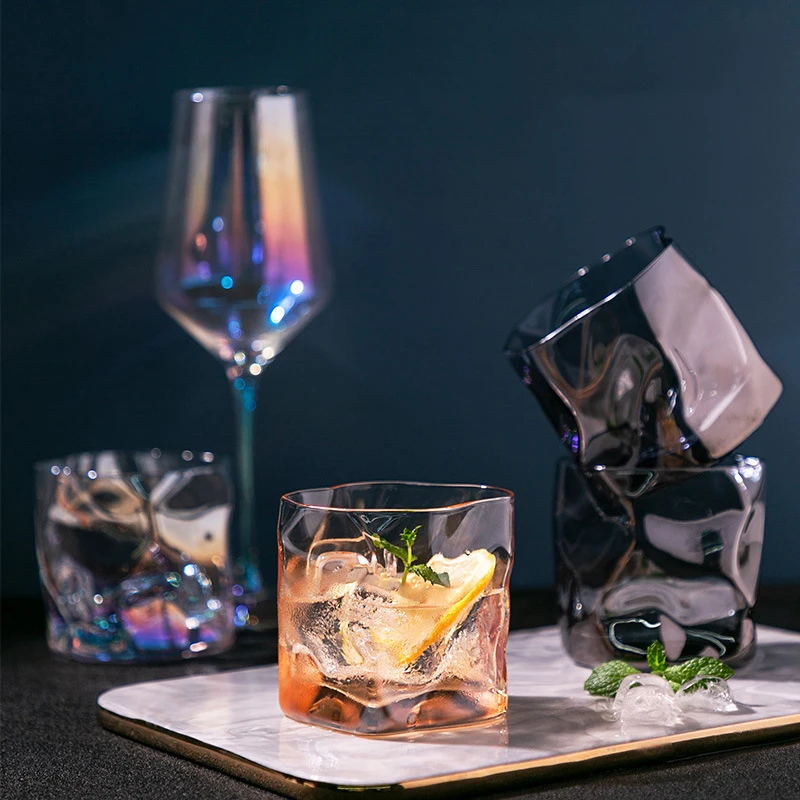 Креативный винный коктейль Стекло виски короткие личности пиво Verre питьевой